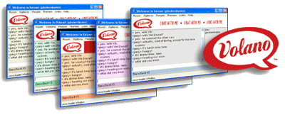 [VOLANO applet chat room windows]